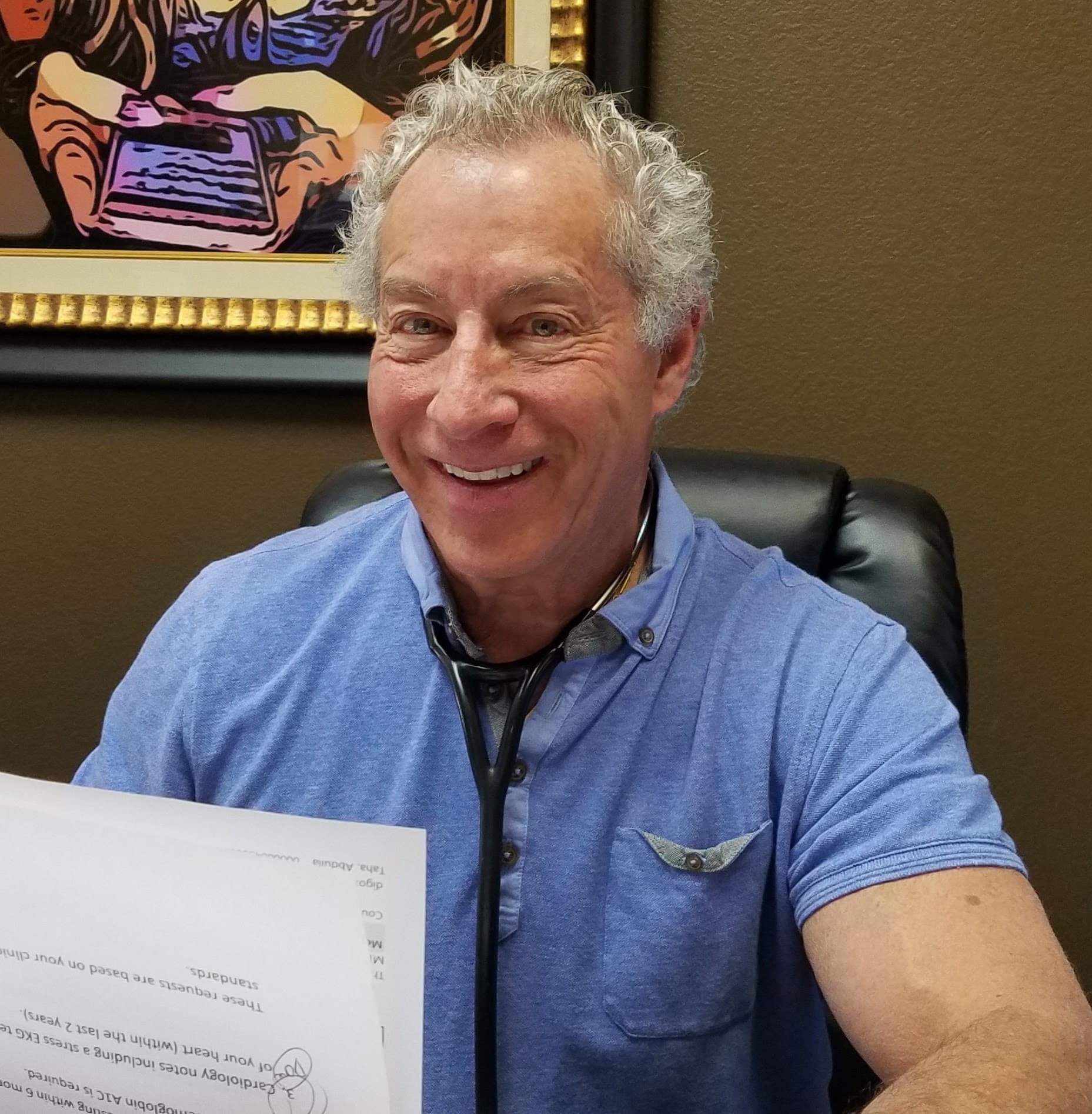 Dr. Edward Hoffman, family physician in Las Vegas